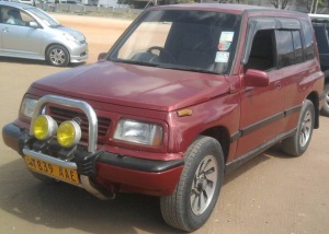 My Tanzanian car!