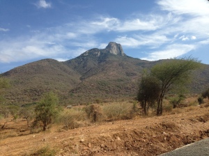 Beautiful mountain in Kenya
